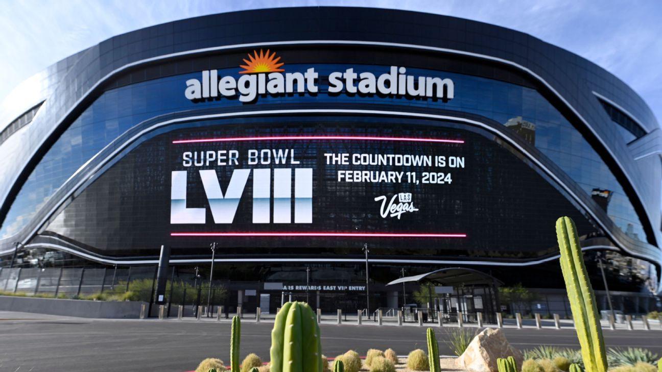 Super Bowl LXIII será em Las Vegas em 2029, confirma NFL
