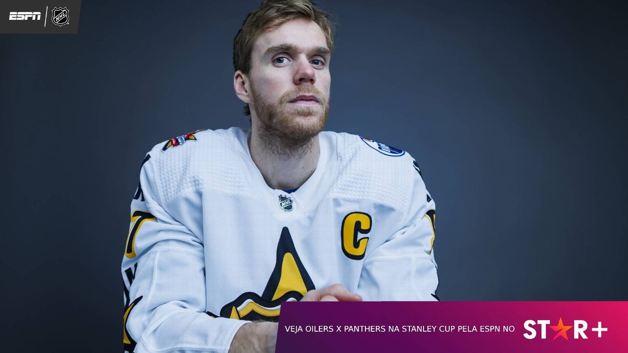 Connor McDavid, estrela da NHL, busca primeiro título na Stanley Cup