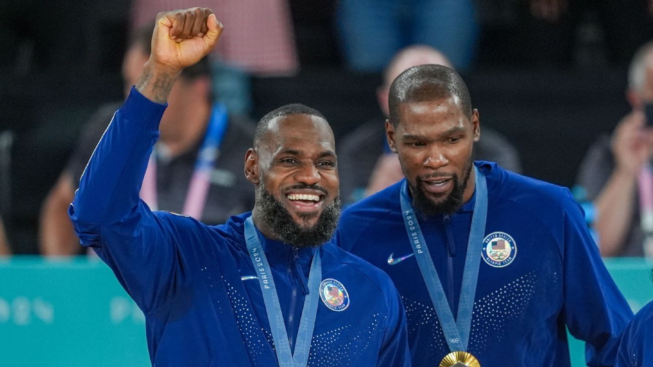 LeBron é MVP e EUA tem apenas um jogador na seleção olímpica