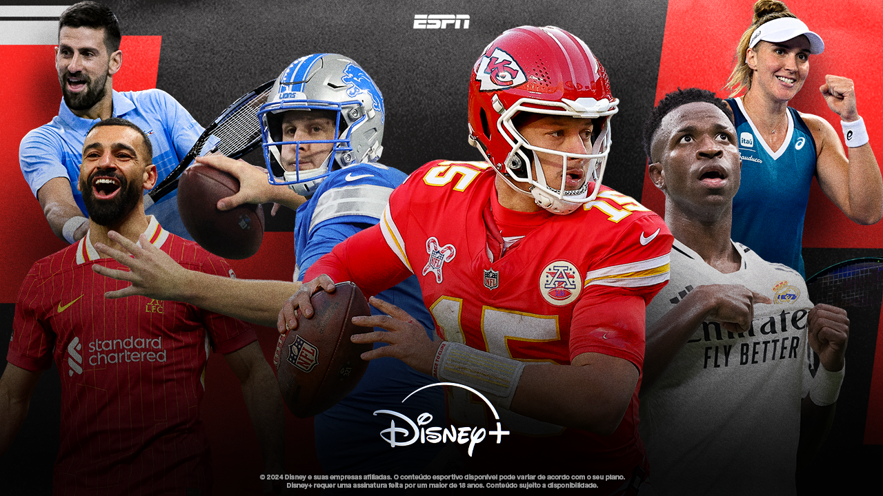 Janeiro eletrizante no Disney+: NFL, Supercopa e Australian Open