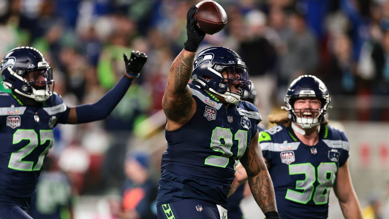 Seahawks se destacam entre os campeões do Super Bowl