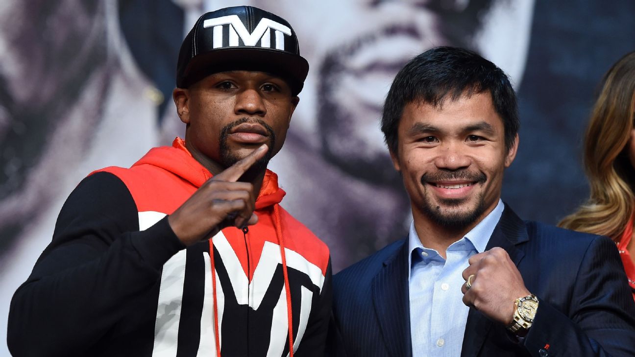 Mayweather e Pacquiao duelam novamente após 11 anos; confira
