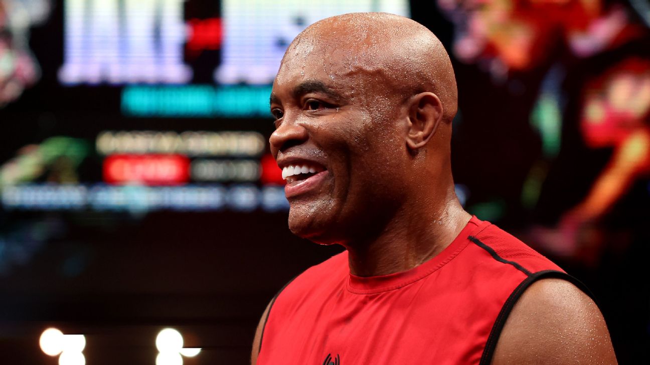 Anderson Silva planeja mais duas lutas e sonha com rivais