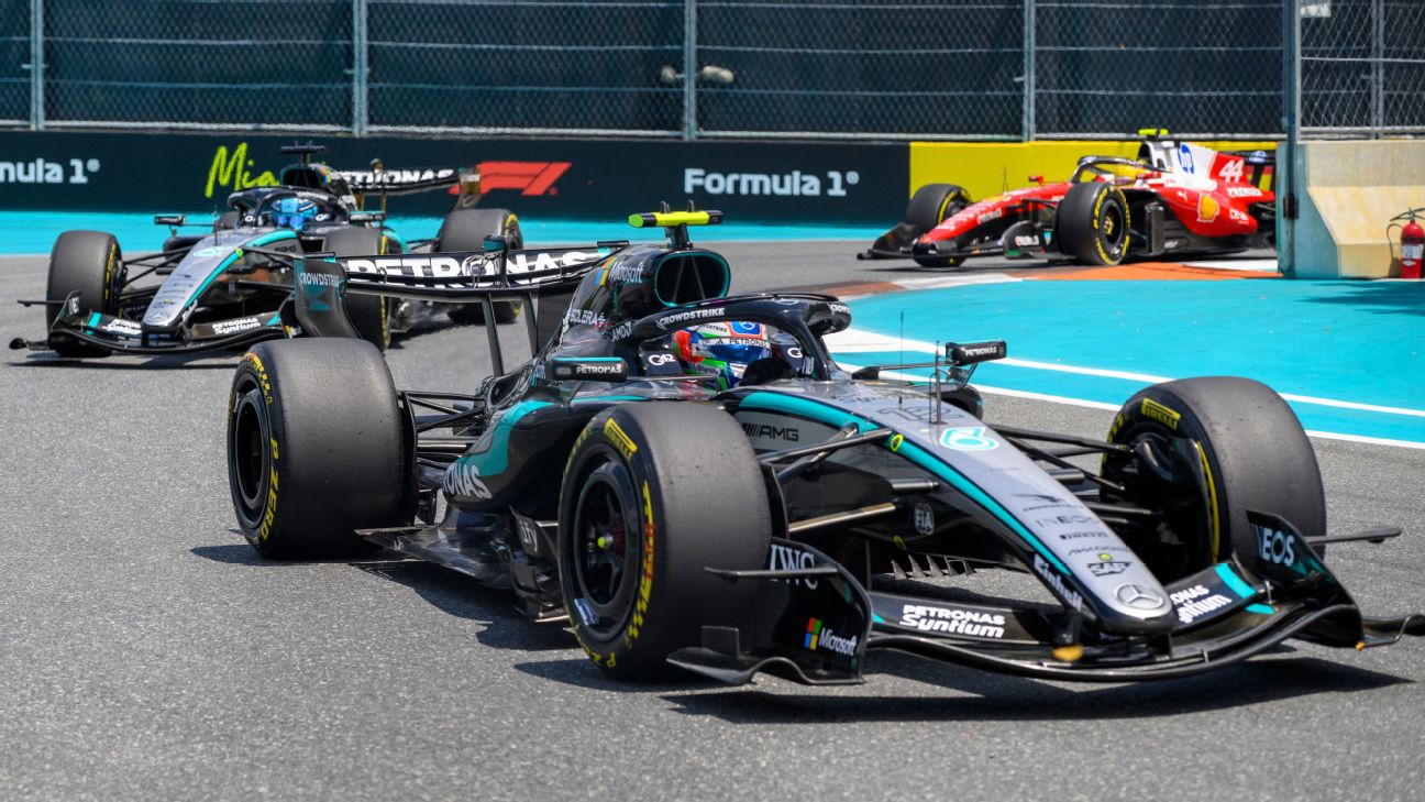 Kimi Antonelli é pole no GP de Miami; Bortoleto larga em último
