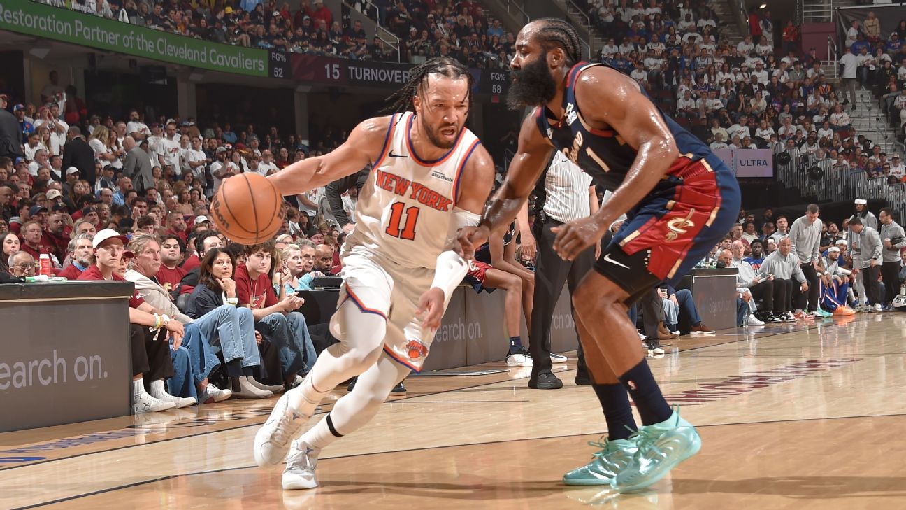 Knicks vencem Cavs e estão a uma vitória das Finais da NBA