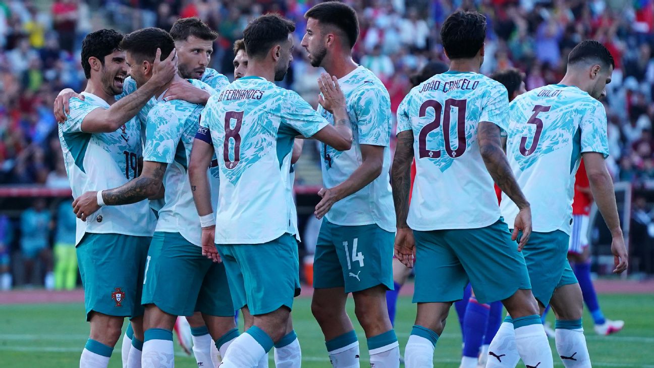 Portugal vence Chile com golaço de Bruno Fernandes em amistoso