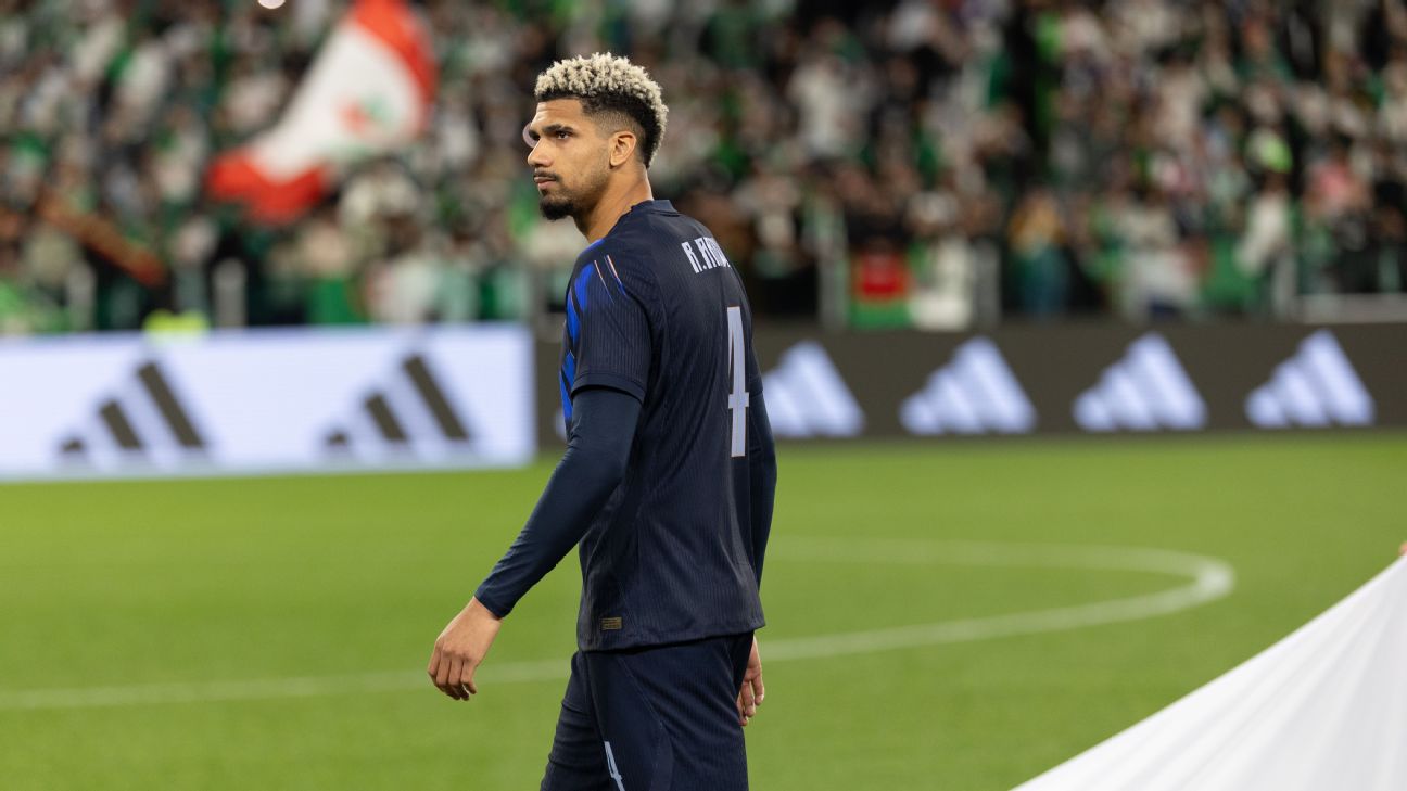 Ronald Araujo se afasta para tratar lesão antes da Copa