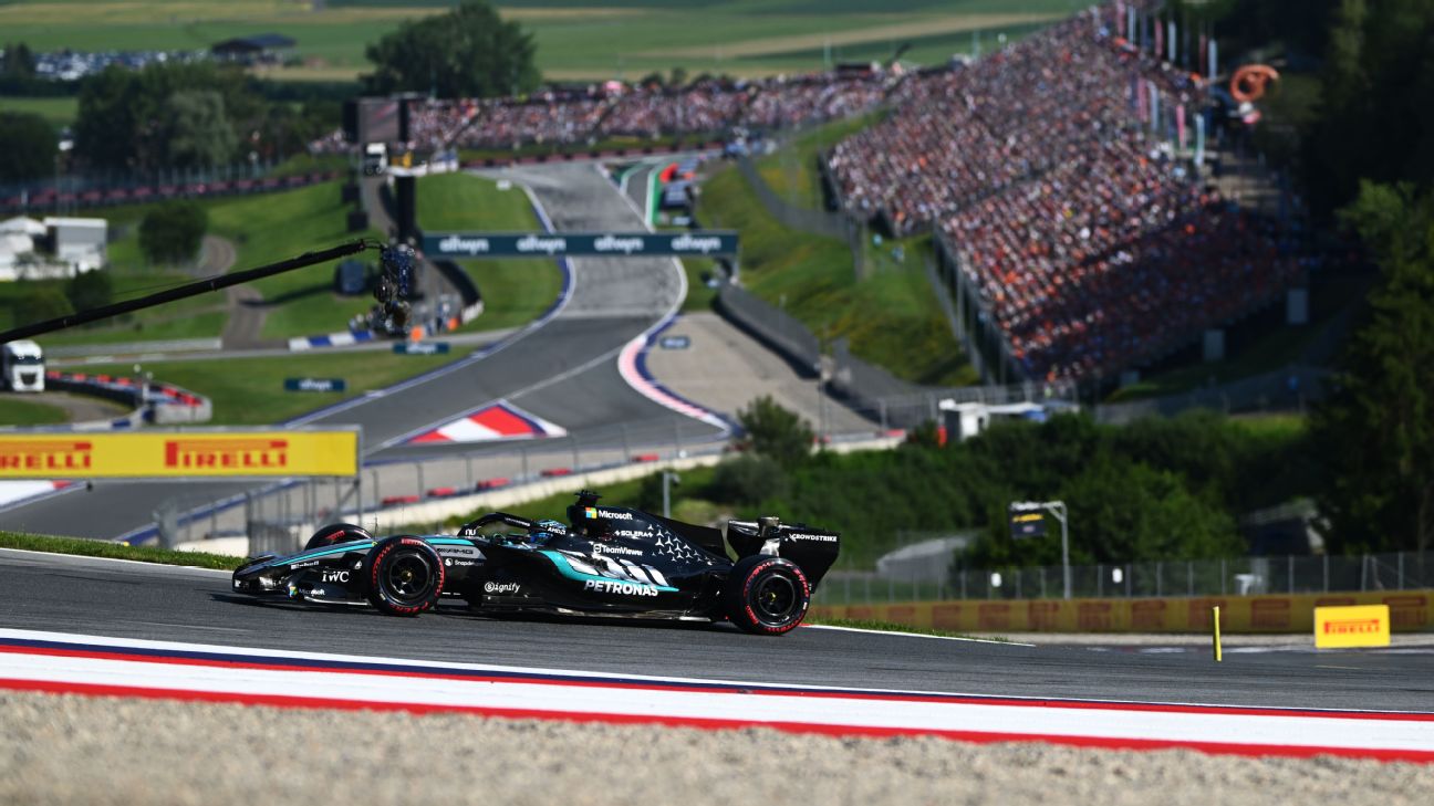 F1: Russell conquista pole na Áustria após treino polêmico