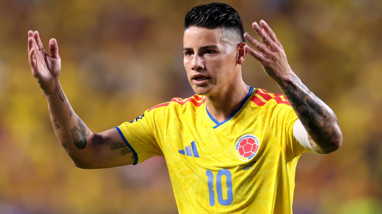 James Rodríguez é o novo reforço do Atlético Nacional