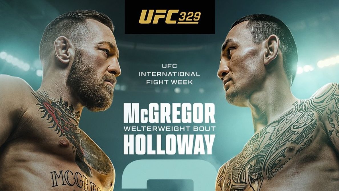 UFC 329: Resultados do card com McGregor e Holloway