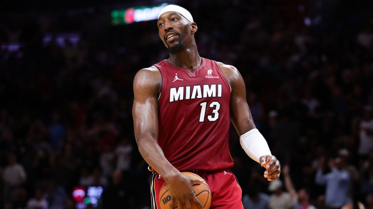 NBA isenta Bam Adebayo de punição por briga com Tyler Herro