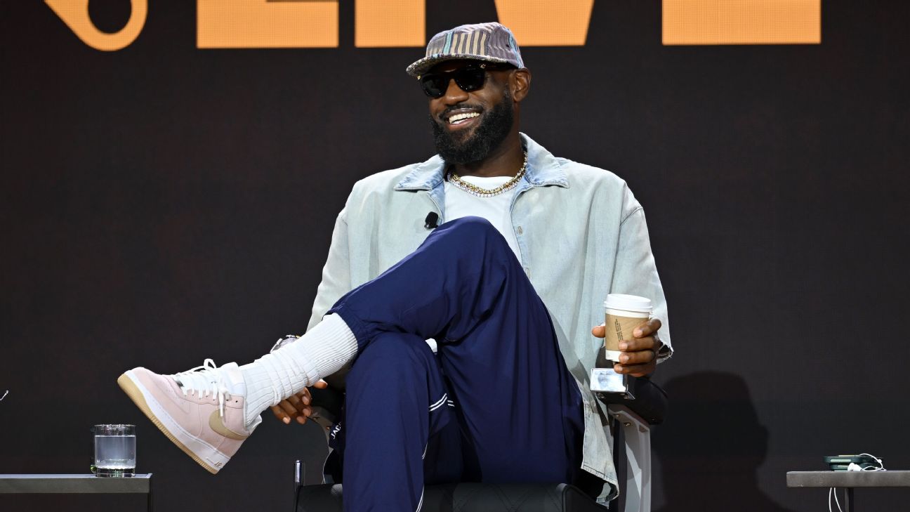 LeBron James provoca torcidas sobre futuro na NBA 2026/27