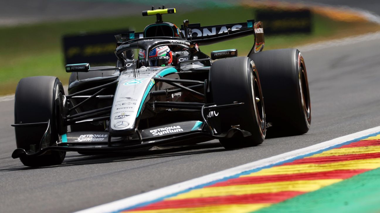 F1: Antonelli brilha no GP da Bélgica e lidera campeonato