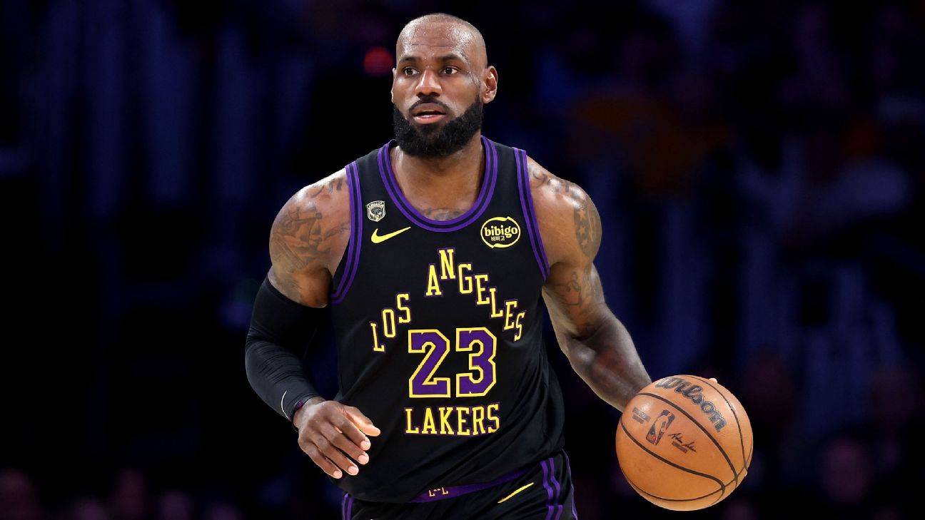 76ers planejam usar LeBron James como armador na NBA
