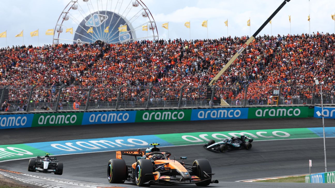 Classificação da Fórmula 1 após GP da Holanda e próxima corrida