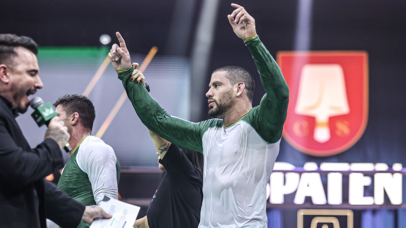 Felipe Preguiça triunfa sobre Nicholas Meregali no Spaten Fight Night 3