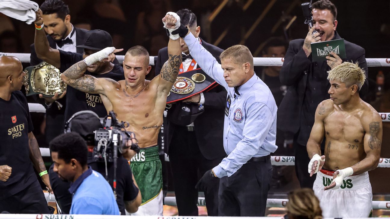Luan Medeiros conquista cinturão latino-americano no Spaten Fight Night 3