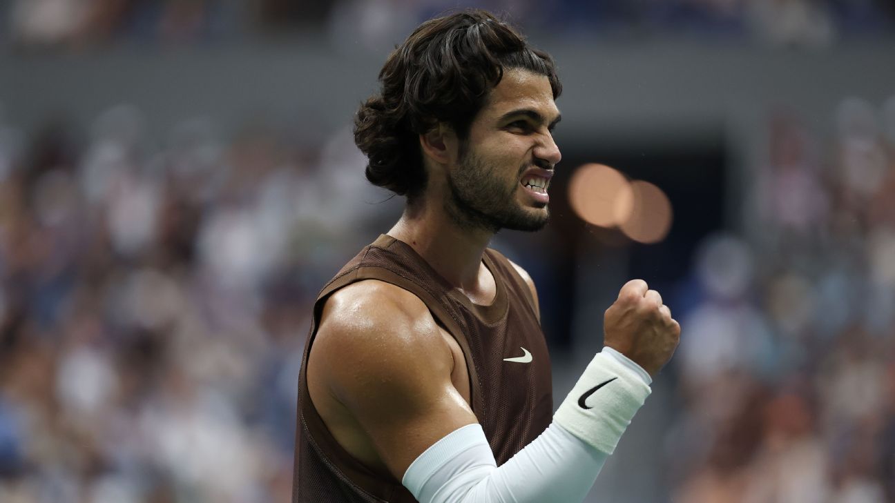 US Open 2026: Alcaraz e novos talentos em destaque