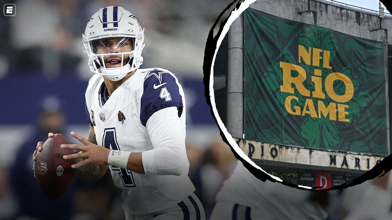 Dallas Cowboys se prepara para o Rio Game da NFL no Maracanã