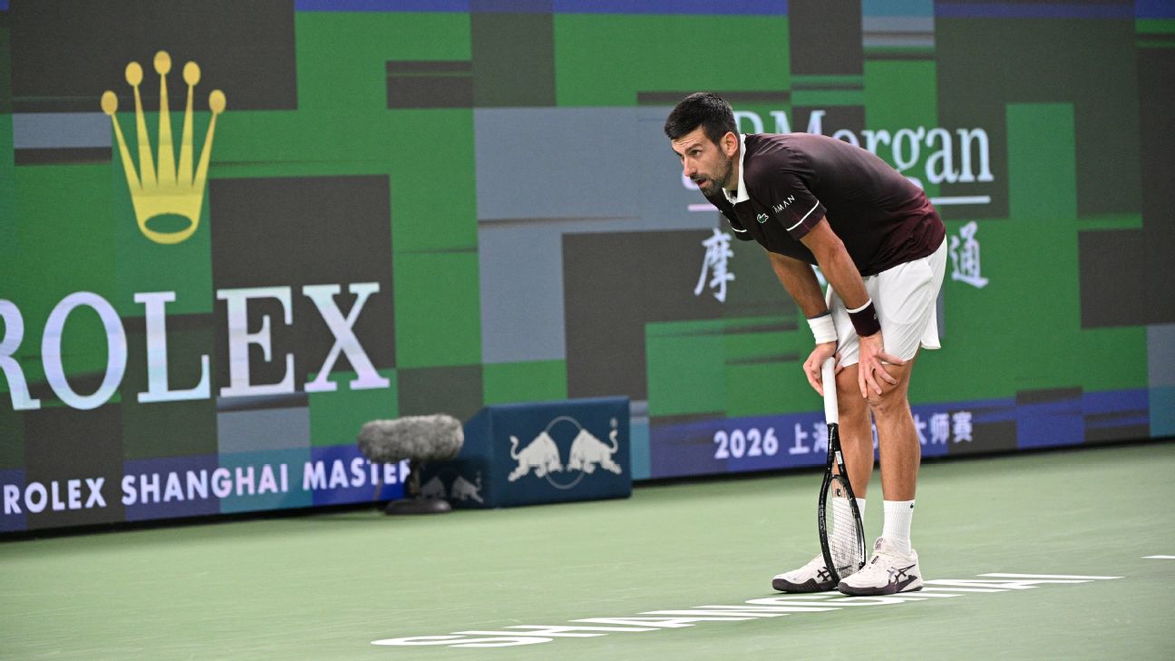 Djokovic eliminado por Hurkacz no Masters 1000 de Xangai