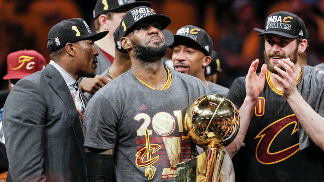 BR nba lebron james campeao cavs 2016 161026